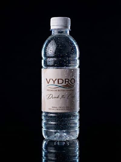 VYDRO Premium Mineral Water Bottles Bulk Supply & Custom Lables