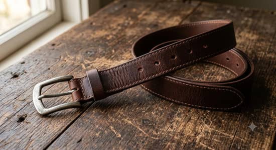 100% Original Genuine Leather Belt for Men – Brand New