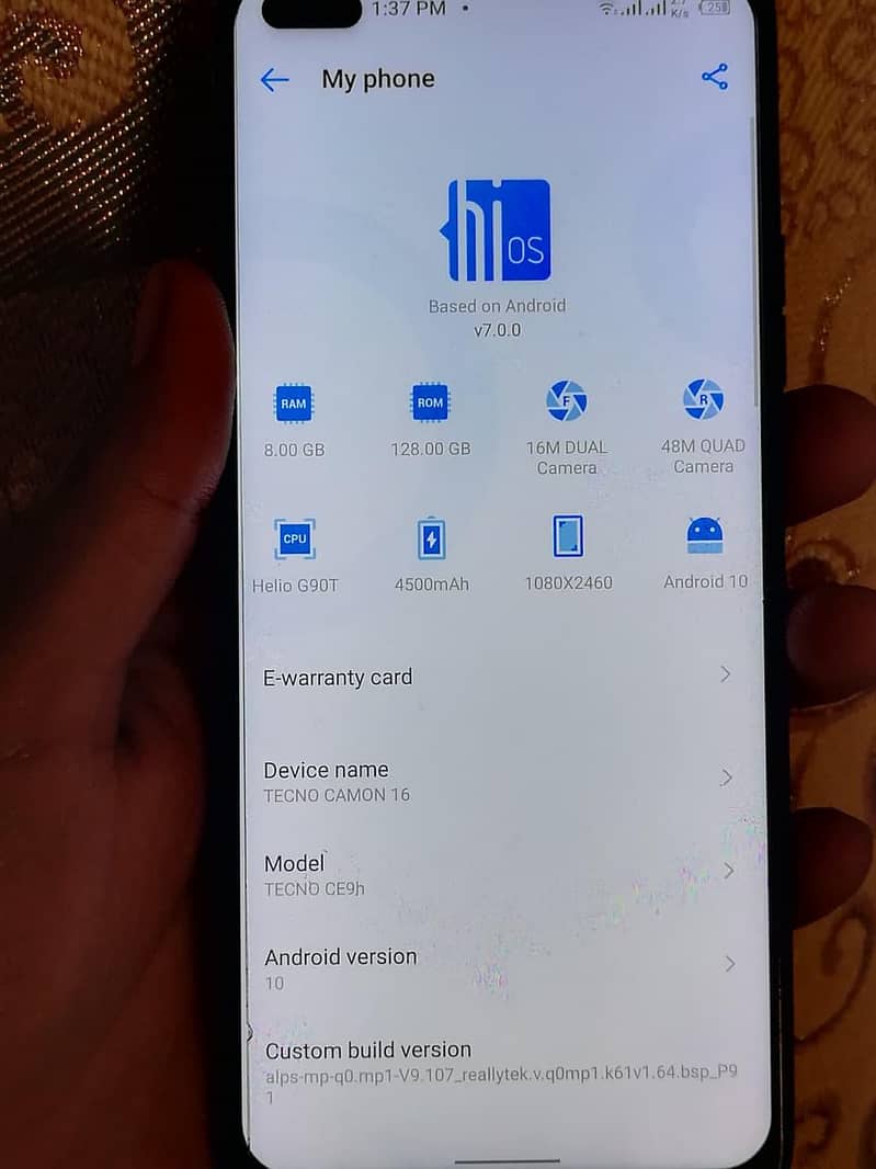 Tecno Camon 16 3