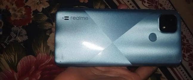 Realme C21 5000mah battery box charger sath ha