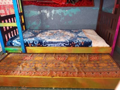 3 story kids bunk bed