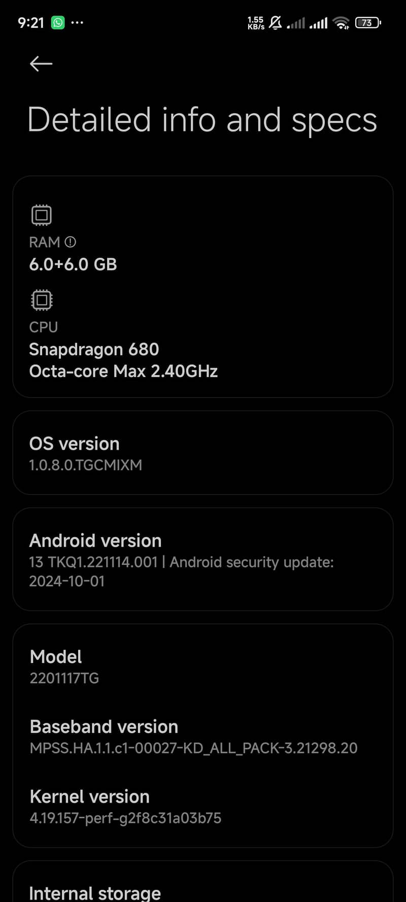 redmi note 11 6