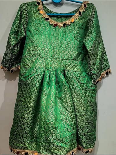 Elegant Green Lehenga Suit with Dupatta
