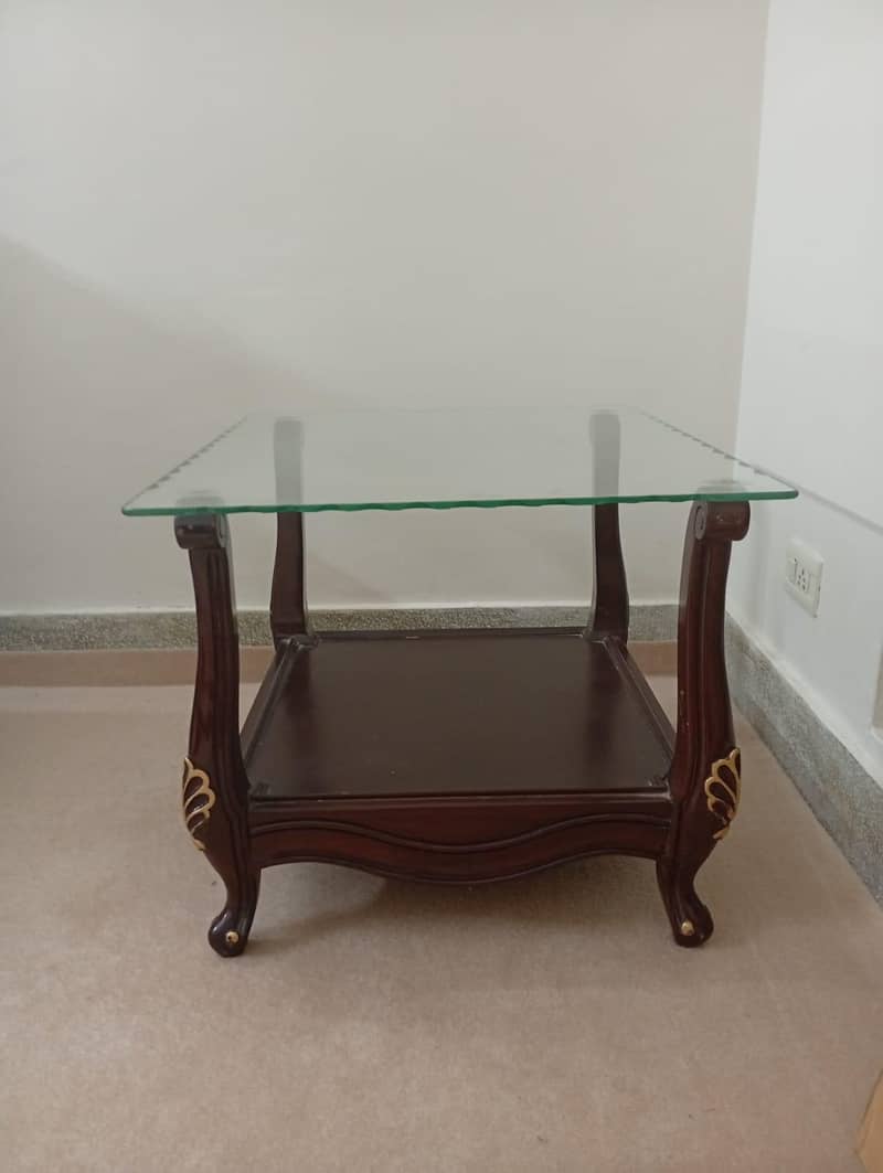 sofa set with 2 side tables 1