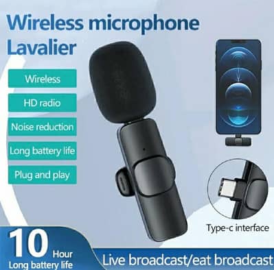 New K8 Type-C Wireless Microphone