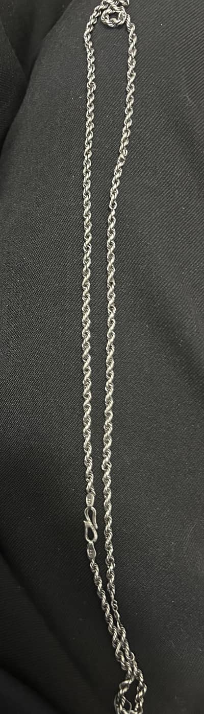 Silver chain