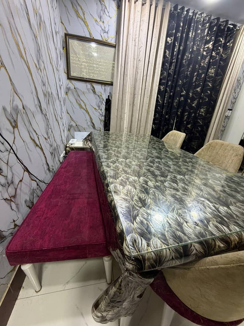 Dining Table Set Six Seats 1