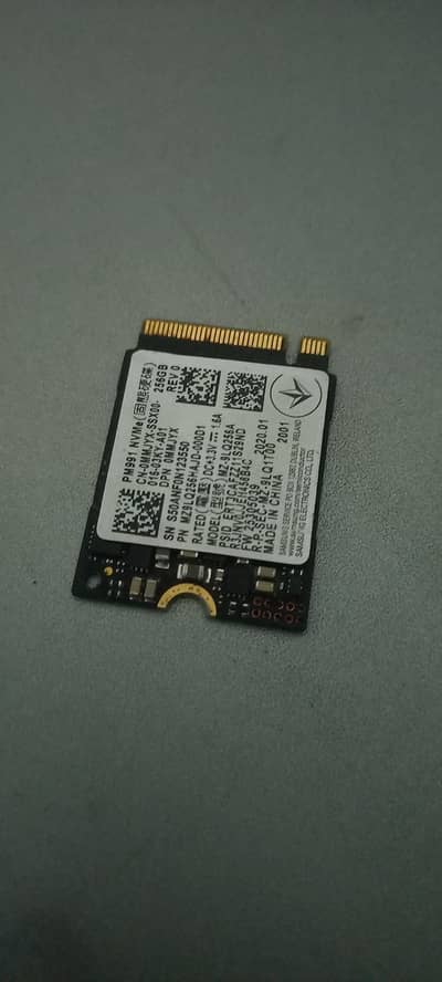 NVME SSD 256GB