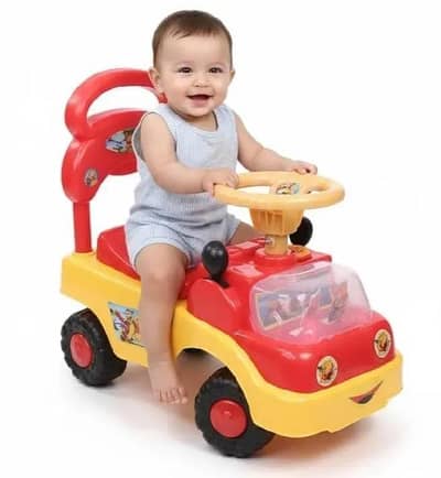 Kids Riding Car Red Yellow ABS Plastic Toy  100 in Stock