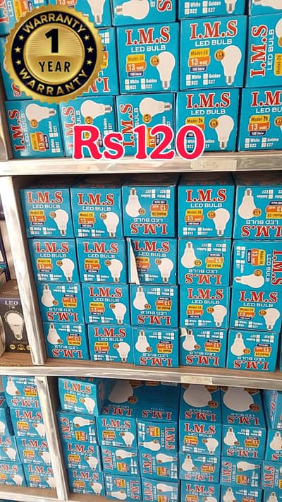 12w LED bulb 1 year warranty