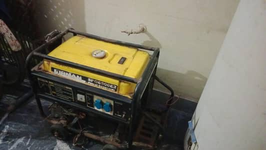 5kva Generator. Can operate by Petrol and gasoline.