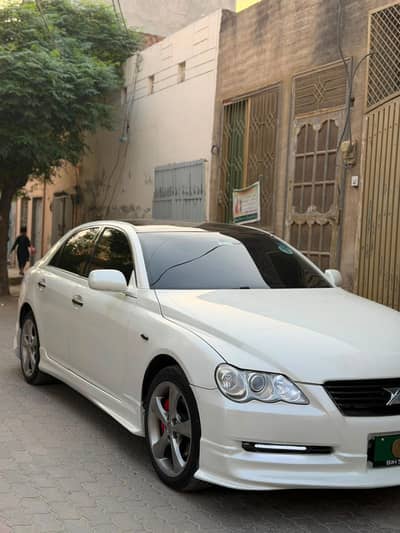 Toyota Mark X 250G,2005 model 2021 custom action Islamabad registered