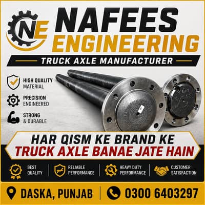 Heavy-duty truck axle all brands