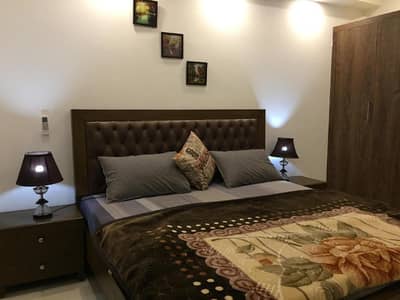 Par day furnished apartment available for rent bahria town.