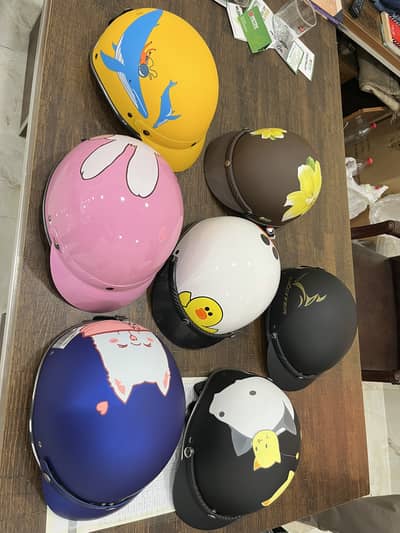 Imported half face helmets
