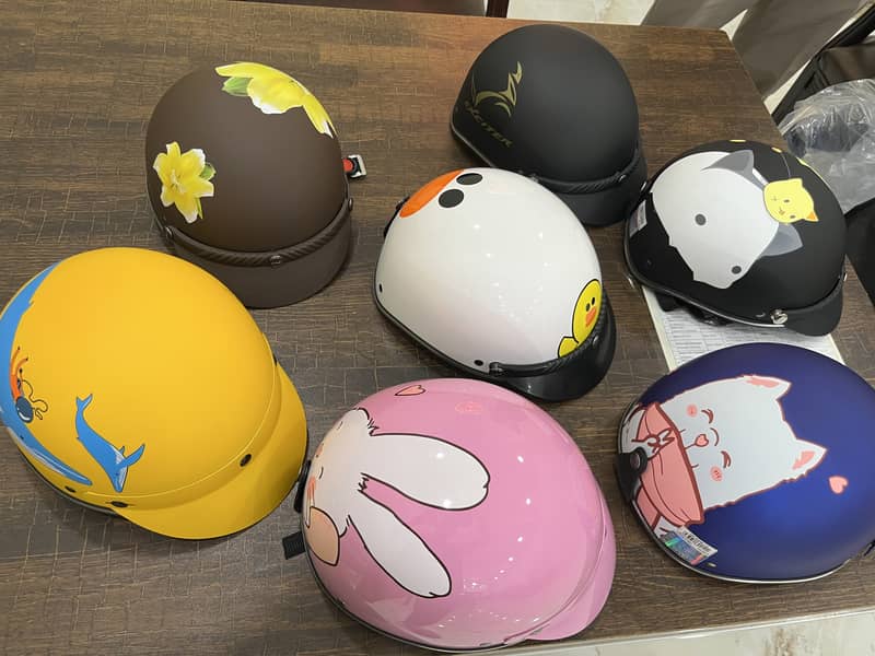 Imported half face helmets 3