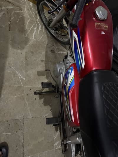 Honda CG 125 2021/22 Applied for