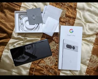 Google pixel 7 pro PTA approved with box