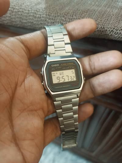Casio WR A159W 593 Stainless steel Japan DH 100% original
