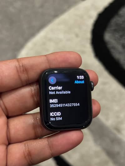 Apple Watch SE 44mm gps + cellular-Space gray Nike edition import USA)