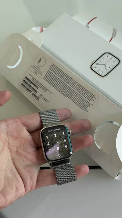 Apple watch stainless steel series 7