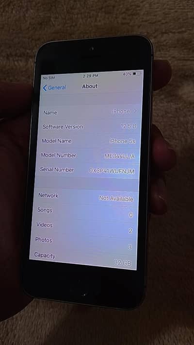iPhone 5s Non PTA [ 32GB ]