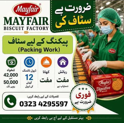 Need staff required in goli toffee factory