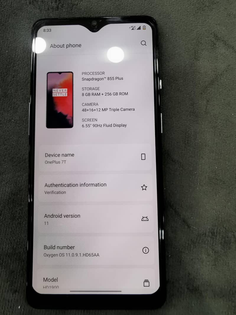 One Plus 7T 9