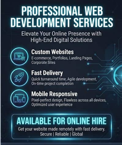 Professional Web Development Services
