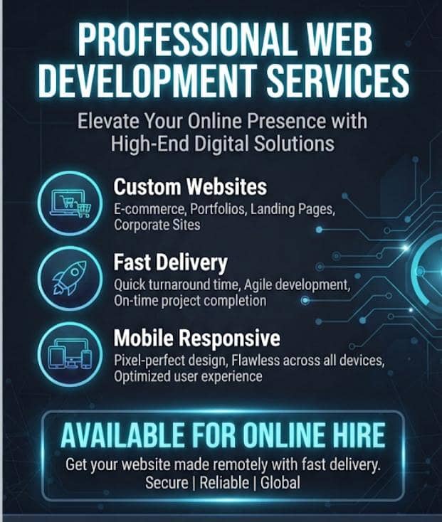 Professional Web Development Services 0