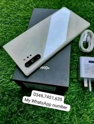 Samsung Mobile Note 10 Plus 12/256 GB PTA