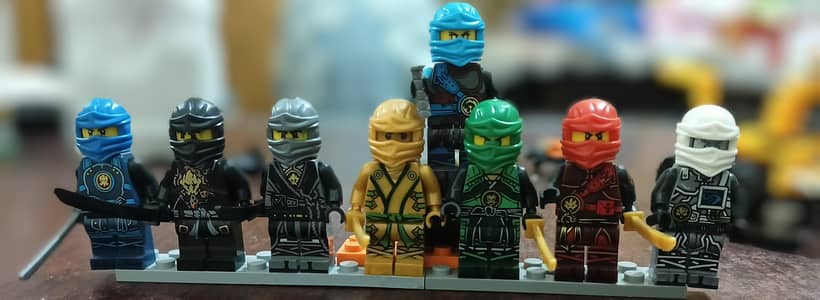 LEGO NINJAGO 8 Pcs figures Set