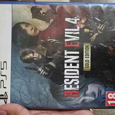 ps5 resident evil 4 remake used but new like condition