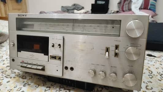 sony cassette player with radio