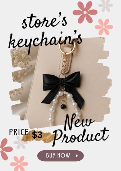 Aesthetic Keyrings & Gift Accessories | Girls Store
