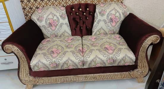 Comfortable 7-seater sofa set - Like new