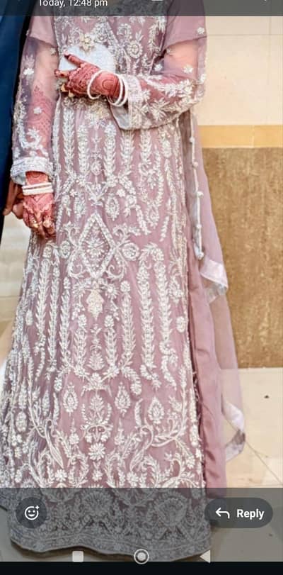 bridal wear maxi for sale only one time uz