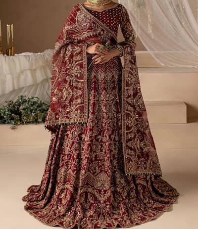 Original Batik bridal lehenga for sale