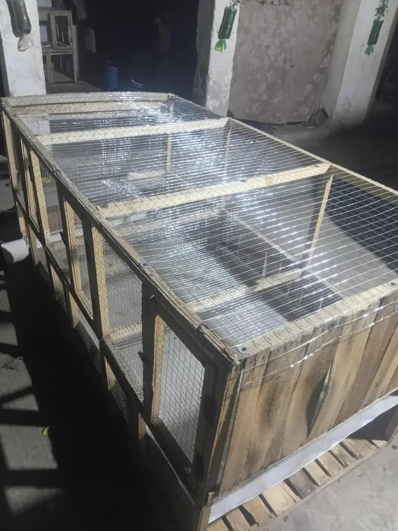 hen and rabit cage — photo 3