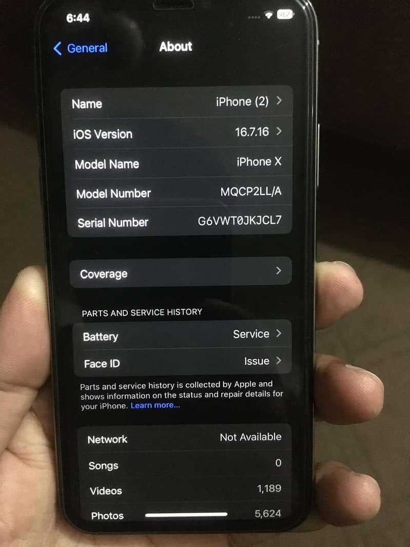 Apple iPhone X 5