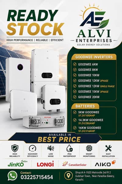 GOODWEE ALL PRODUCTS AVAILABLE
