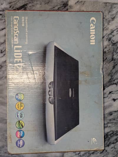 Canon LiDE 25 Flatbed Color Image Scanner with Box