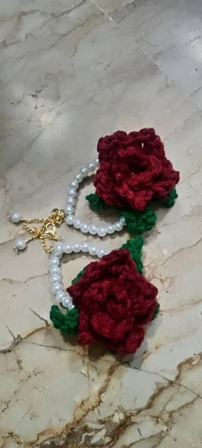 crochet bracelet