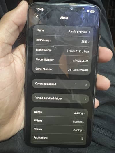 Apple iPhone 11 Pro Max