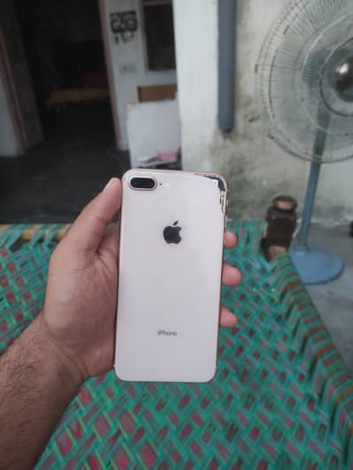 8 Plus  64gb exchange possible front and back break