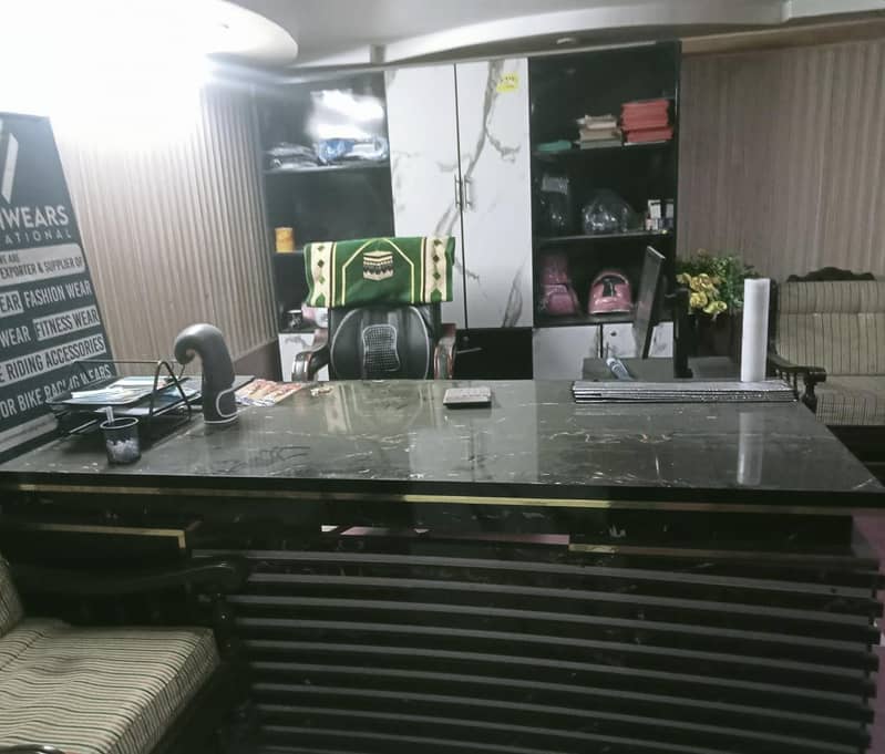 Exactive Table and file cabinet 1