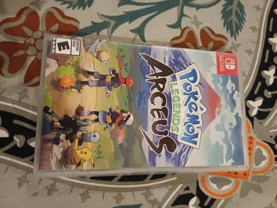 nintendo Switch Games (Super Mario Party And Pokemon Legend Arceus)