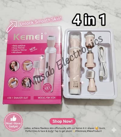 4 in 1 Ladies Hair Removal