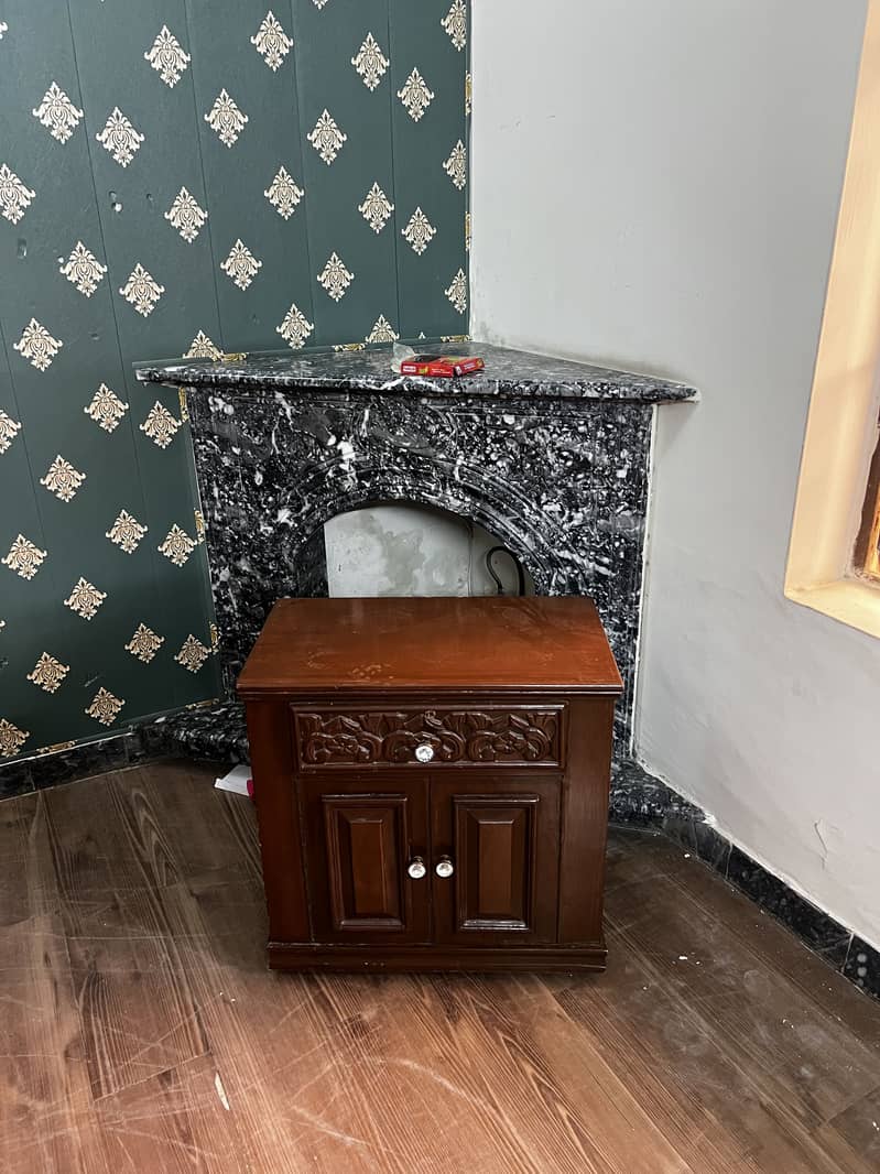 Bed set complete side tables and dressing 5