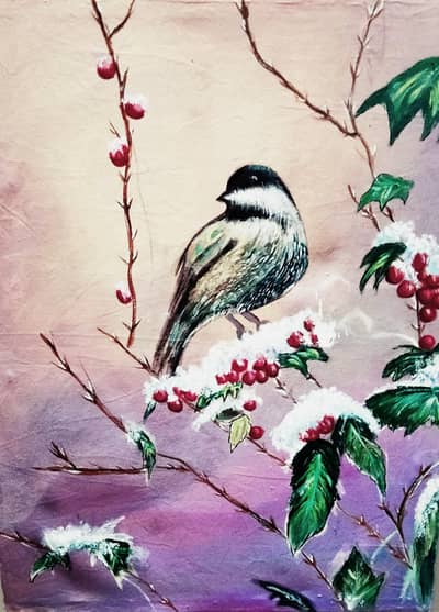 canvas hand made painting